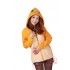 Charm&er Fire Dragon Long Sleeve Cartoon Kigurumi Hoodie Coat Jacket