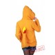 Charm&er Fire Dragon Long Sleeve Cartoon Kigurumi Hoodie Coat Jacket