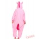 Pink Unicorn Kigurumi Onesies Pajamas Costumes for Women & Men