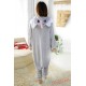 Gray Elephant Kigurumi Onesies Pajamas Costumes for Women & Men