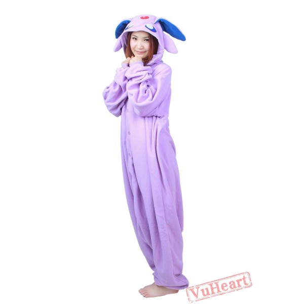 Purple Pokemon Kigurumi Onesies Pajamas Costumes for Women & Men