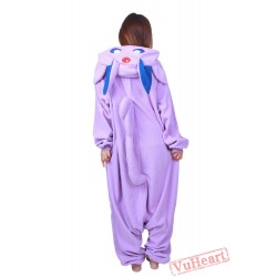 Purple Pokemon Kigurumi Onesies Pajamas Costumes for Women & Men