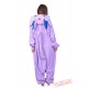 Purple Pokemon Kigurumi Onesies Pajamas Costumes for Women & Men