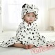 Snow Leopard Baby Flannel Kigurumi Pajama Hoodie Cloak/Blanket/Shawl