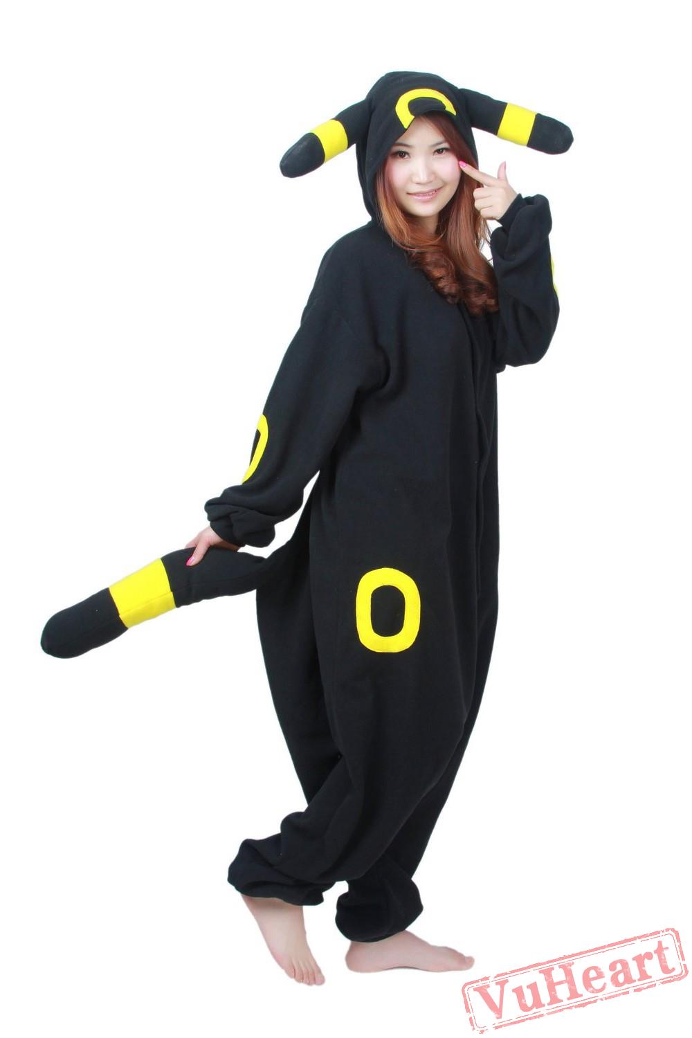 Kapper Zoeken site Women & Men Black Pokemon Kigurumi Onesies Pajamas Costumes