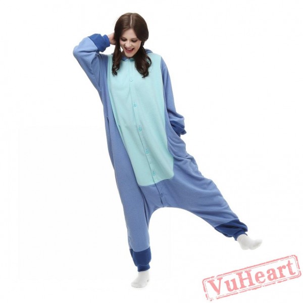 Blue Stitch Kigurumi Onesies Pajamas Costumes for Women & Men