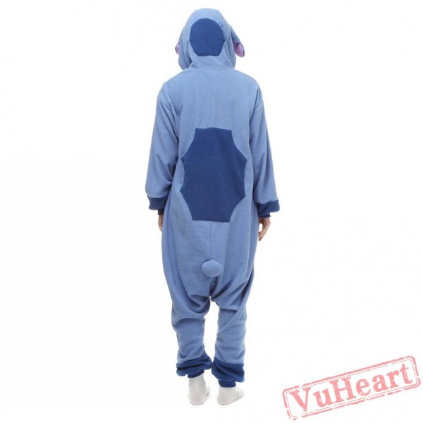 Blue Stitch Kigurumi Onesies Pajamas Costumes for Women & Men