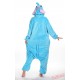 Blue Elephant Kigurumi Onesies Pajamas Costumes for Women & Men