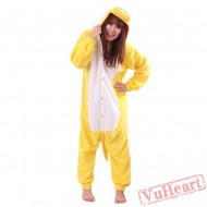 Yellow Dragon Kigurumi Onesies Pajamas Costumes for Women & Men