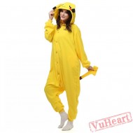 Pikachu Kigurumi Onesies Pajamas Costumes for Women & Men