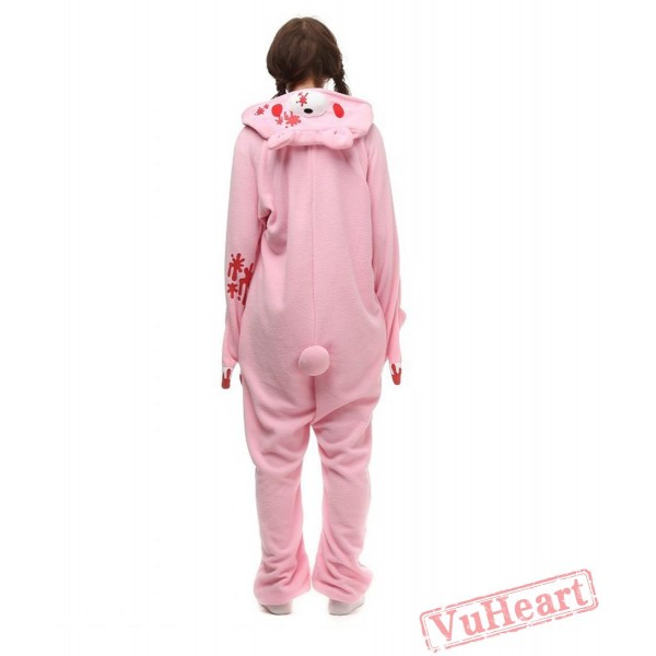 Pink Gloomy Kigurumi Onesies Pajamas Costumes for Women & Men