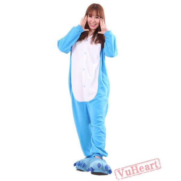 Blue Dragon Kigurumi Onesies Pajamas Costumes for Women & Men
