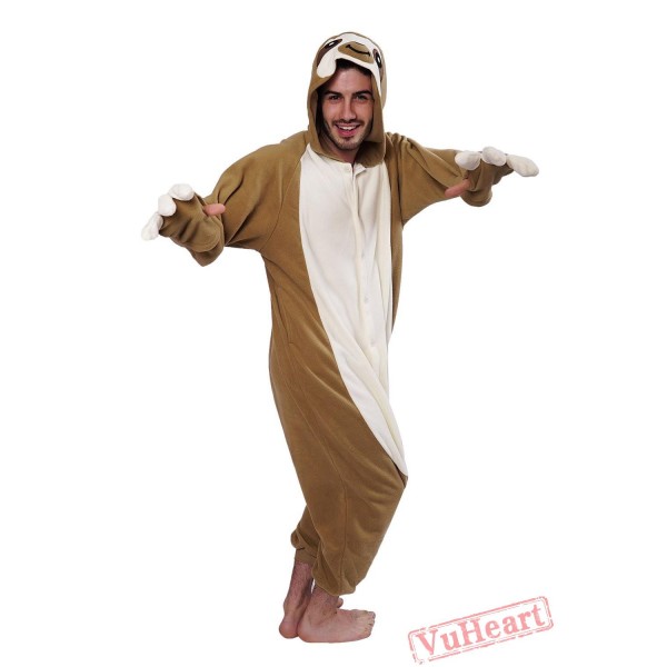 Flash Sloth Kigurumi Onesies Pajamas Costumes for Women & Men