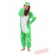 Green Dragon Kigurumi Onesies Pajamas Costumes for Women & Men