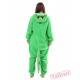 Green Dragon Kigurumi Onesies Pajamas Costumes for Women & Men