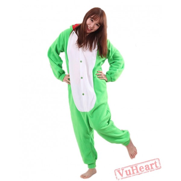 Green Dragon Kigurumi Onesies Pajamas Costumes for Women & Men