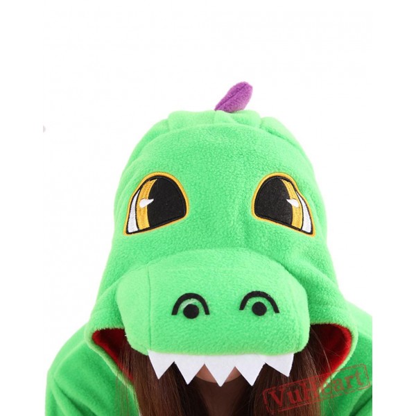 Green Dragon Kigurumi Onesies Pajamas Costumes for Women & Men