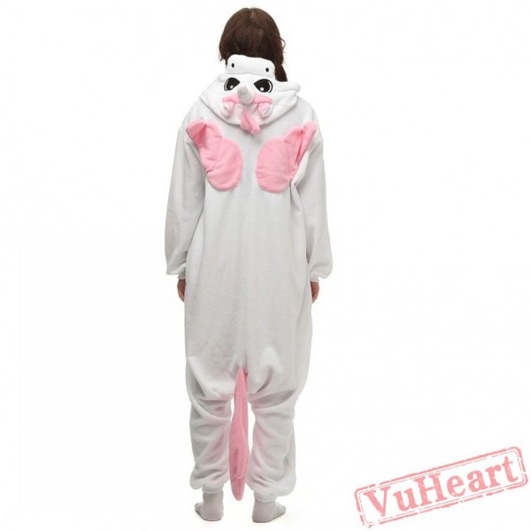 White Pink Unicorn Kigurumi Onesies Pajamas Costumes for Women & Men