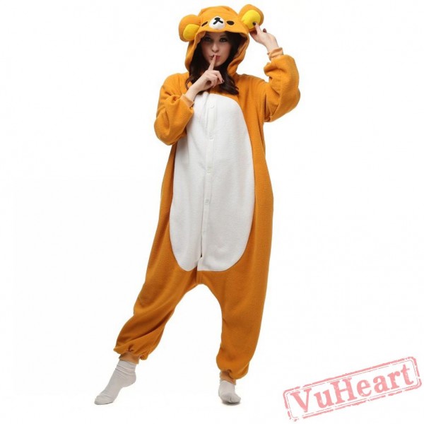 Lazy Bear Kigurumi Onesies Pajamas Costumes for Women & Men