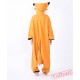 Yellow Fox Kigurumi Onesies Pajamas Costumes for Women & Men