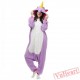 Purple Unicorn Kigurumi Onesies Pajamas Costumes for Women & Men