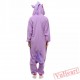 Purple Unicorn Kigurumi Onesies Pajamas Costumes for Women & Men