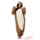 Flash Sloth Kigurumi Onesies Pajamas Costumes for Women & Men