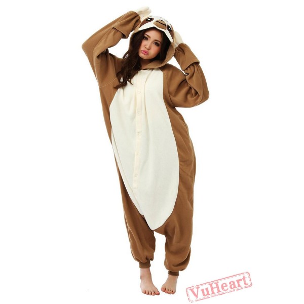 Flash Sloth Kigurumi Onesies Pajamas Costumes for Women & Men