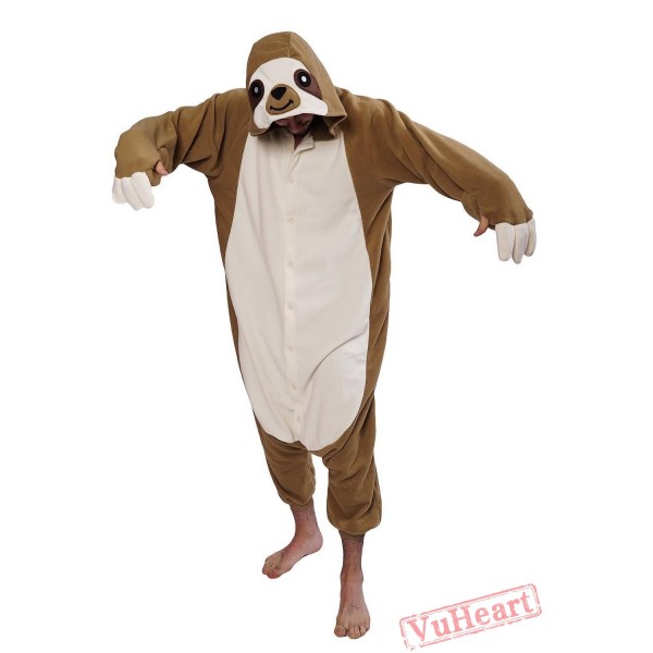 Flash Sloth Kigurumi Onesies Pajamas Costumes for Women & Men