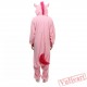 Pink Unicorn Kigurumi Onesies Pajamas Costumes for Women & Men