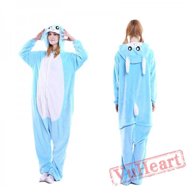 Pink Ears Rabbit Bunny Kigurumi Onesies Pajamas Costumes for Women & Men