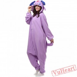 Pokemon Purple Monster Kigurumi Onesies Pajamas Costumes for Women & Men