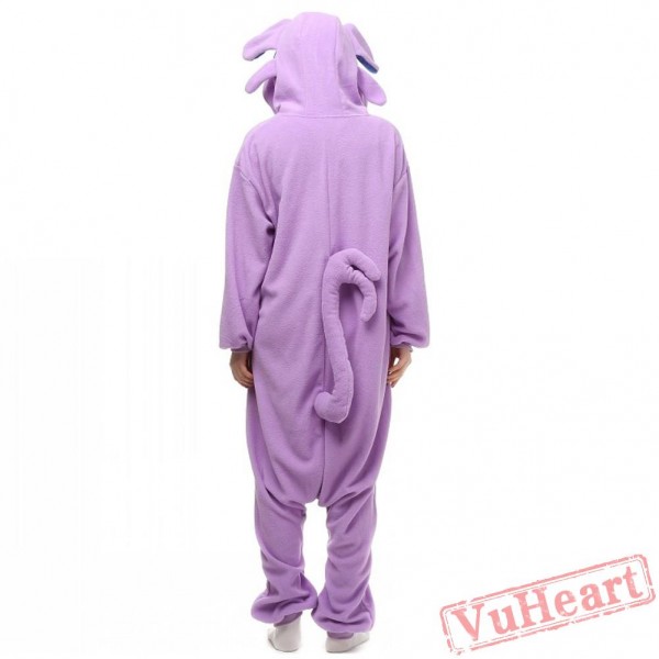 Pokemon Purple Monster Kigurumi Onesies Pajamas Costumes for Women & Men
