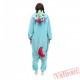 Blue Unicorn Kigurumi Onesies Pajamas Costumes for Women & Men