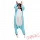 Blue Unicorn Kigurumi Onesies Pajamas Costumes for Women & Men