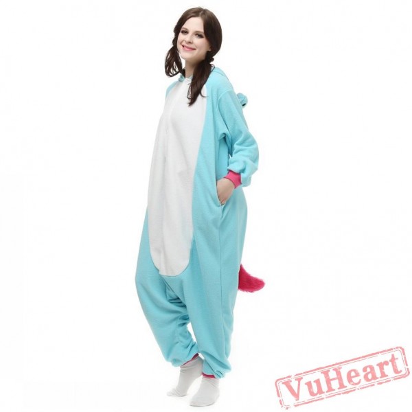 Blue Unicorn Kigurumi Onesies Pajamas Costumes for Women & Men