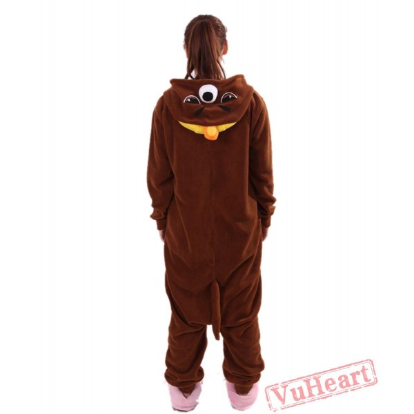 Brown The Mole Kigurumi Onesies Pajamas Costumes for Women & Men