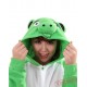 Green Paper Pig Kigurumi Onesies Pajamas Costumes for Women & Men