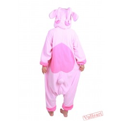 Pink Stitch Kigurumi Onesies Pajamas Costumes for Women & Men