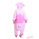 Pink Stitch Kigurumi Onesies Pajamas Costumes for Women & Men