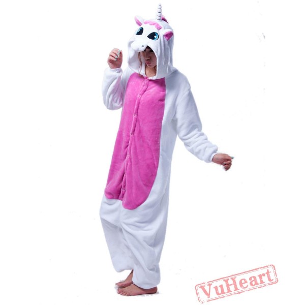 Rose Unicorn Kigurumi Onesies Pajamas Costumes for Women & Men