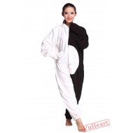 White & Black Bear Kigurumi Onesies Pajamas Costumes for Women & Men