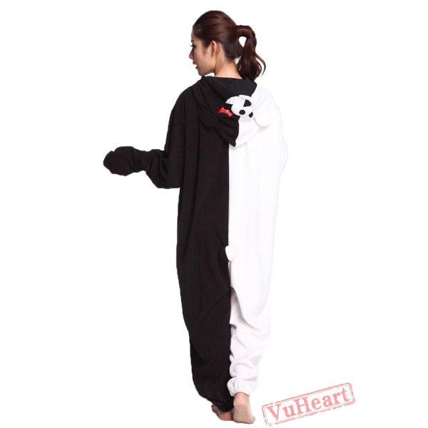 White & Black Bear Kigurumi Onesies Pajamas Costumes for Women & Men