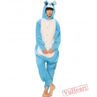 Blue Mouse Kigurumi Onesies Pajamas Costumes for Women & Men