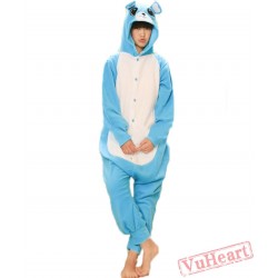 Blue Mouse Kigurumi Onesies Pajamas Costumes for Women & Men