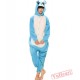 Blue Mouse Kigurumi Onesies Pajamas Costumes for Women & Men