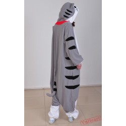 Cheese Cat Kigurumi Onesies Pajamas Costumes for Women & Men