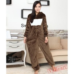 Cute Bear Kigurumi Onesies Pajamas Costumes for Women & Men