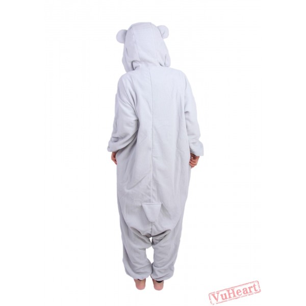 Grey Koala Kigurumi Onesies Pajamas Costumes for Women & Men