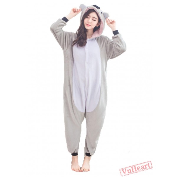 Cute Koala Kigurumi Onesies Pajamas Costumes for Women & Men